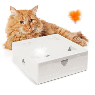 HUNTOY™ : Boîte de chasse interactive pour chats