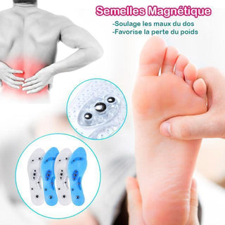 Gadgets d'Eve beauté Transparent SMINCE™ : Semelles Magnétiques Pour Soulager Les maux Du Dos